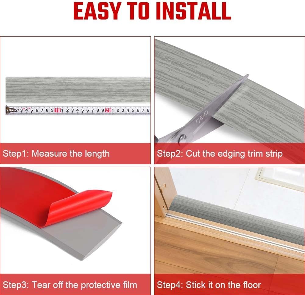 Detalle 2 de Flintronic Laminate Threshold Strip 5 cm 🪵