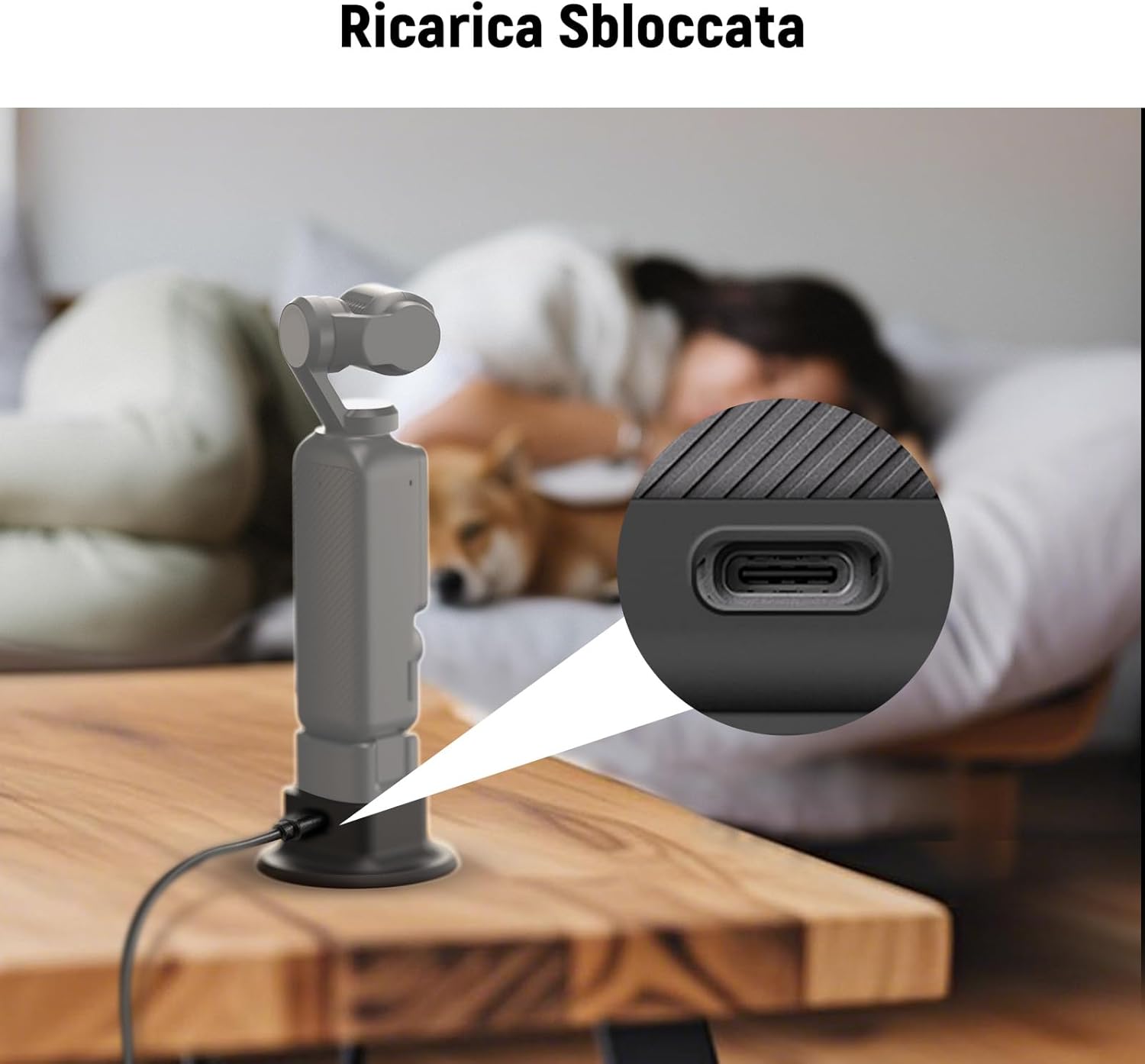 Thumbnail 2 de NEEWER Base di supporto in silicone per DJI Osmo Pocket 4&3 (AC020) antiscivolo e antigraffio