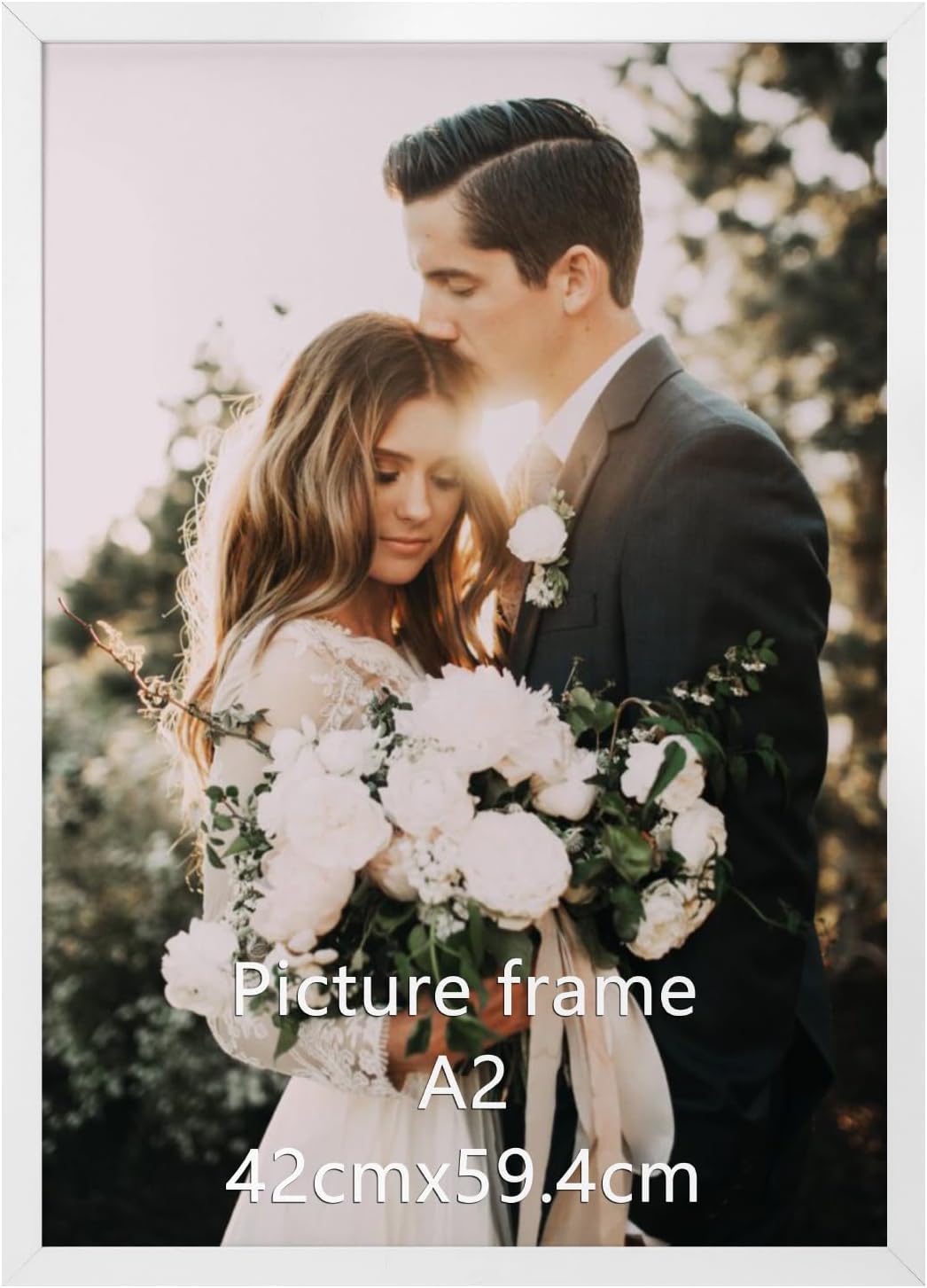 Thumbnail 6 de Giftgarden Schwarzer Bilderrahmen 40x60 cm aus Aluminium mit PS-Fensterscheibe