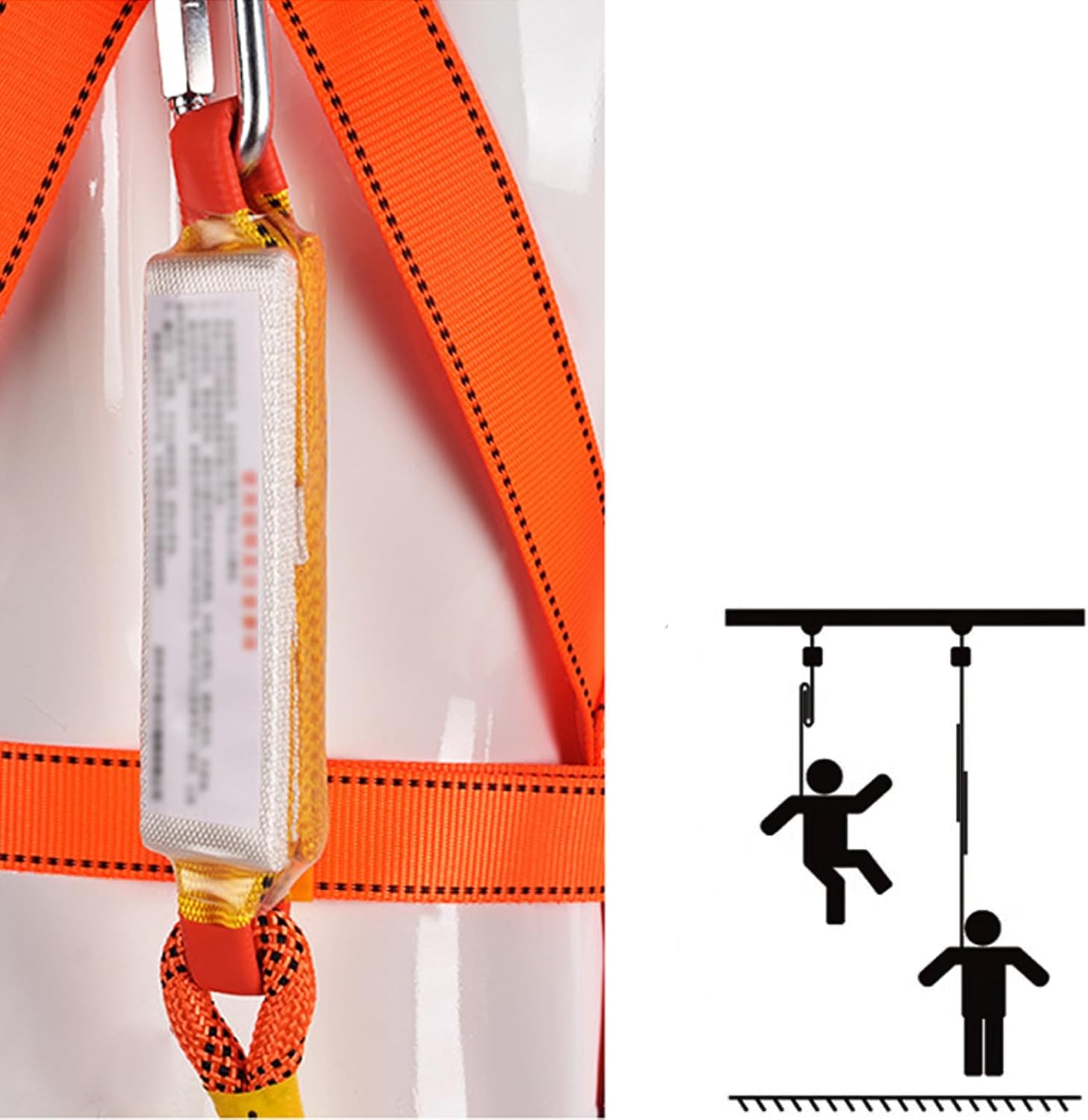 Thumbnail 3 de WEIKAXIMU Arnés anticaídas 2 m 📦