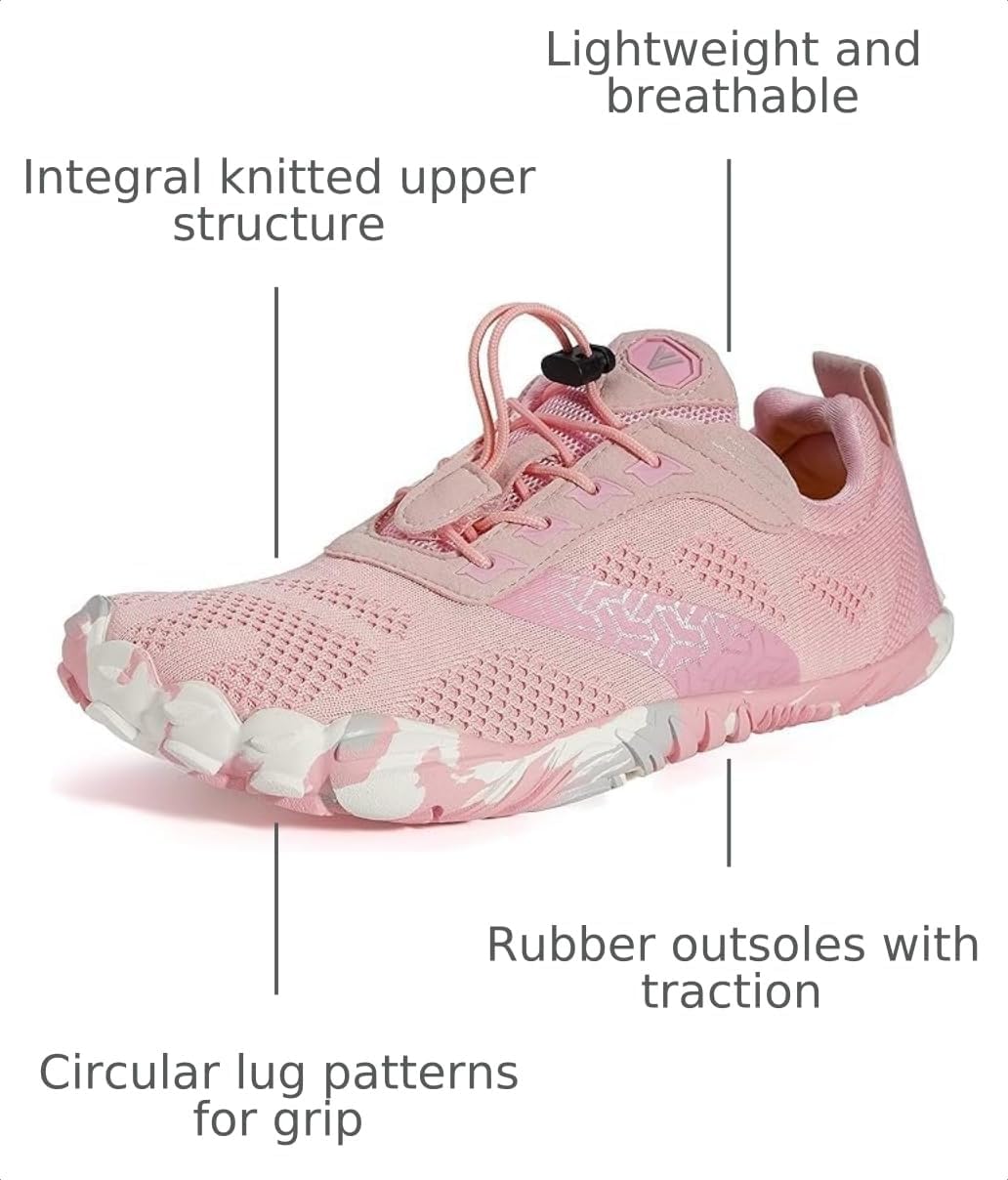 Detalle de JOOMRA Women’s Trail Running Barefoot Shoes with Wide Toe Box, Minimalist Zero Drop Design