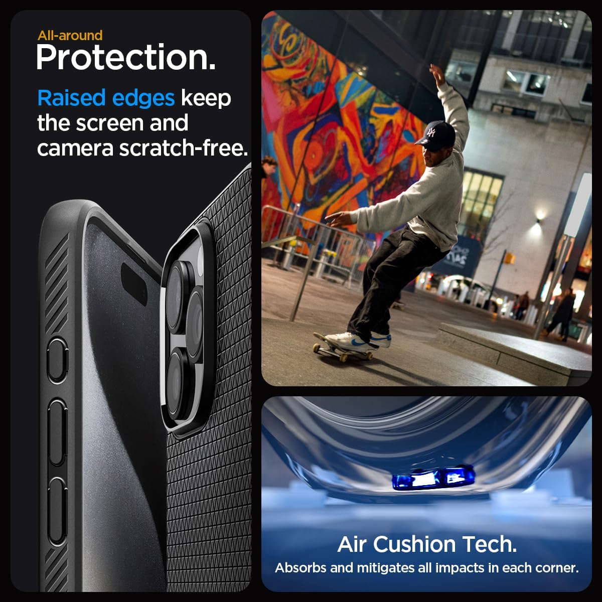 Thumbnail 4 de Spigen Liquid Air iPhone 15 Pro Max Case