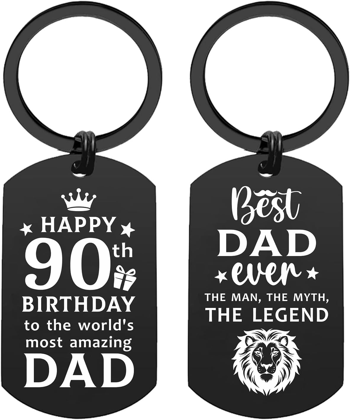Thumbnail 6 de ENGZHI Dad 60th Birthday Keychain
