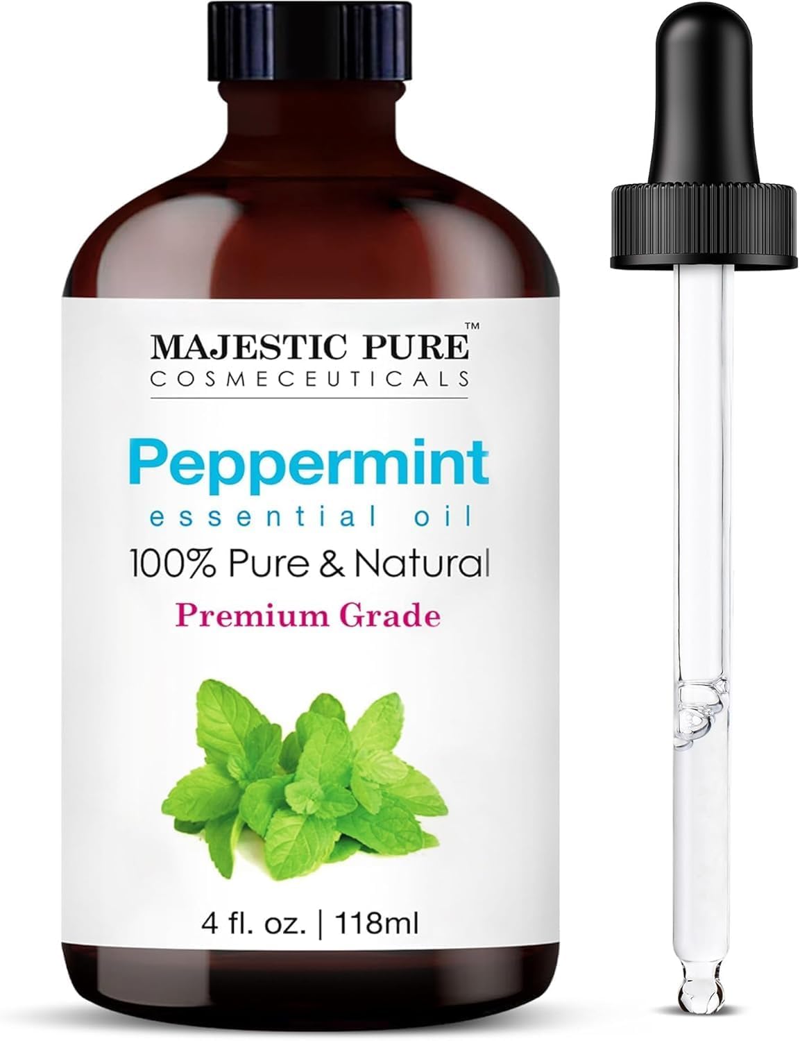Detalle de Majestic Pure Peppermint Oil 4 oz