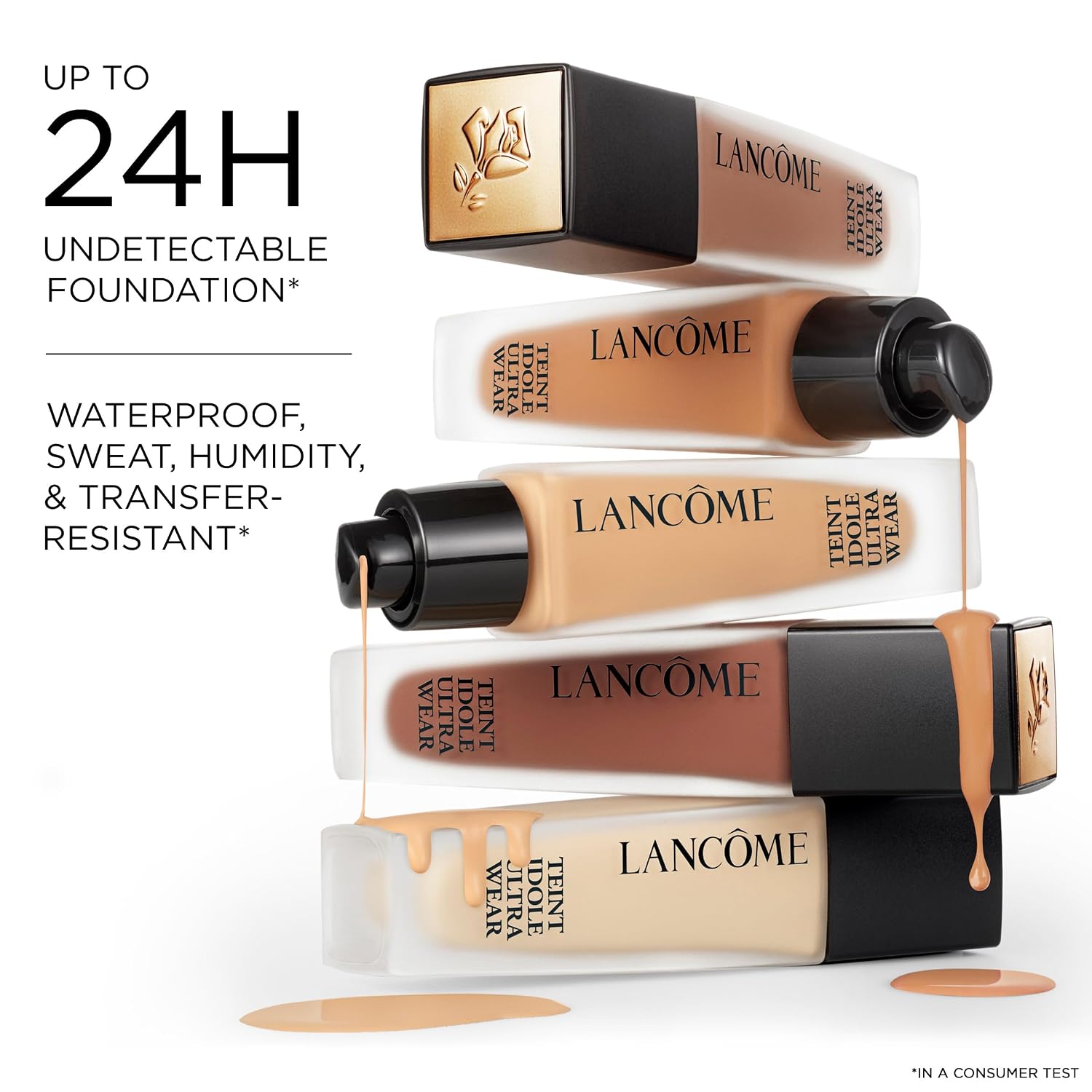 Detalle 2 de Lancôme Teint Idole Ultra Wear 3614273793292 Foundation, Natural Matte, 1 Fl Oz
