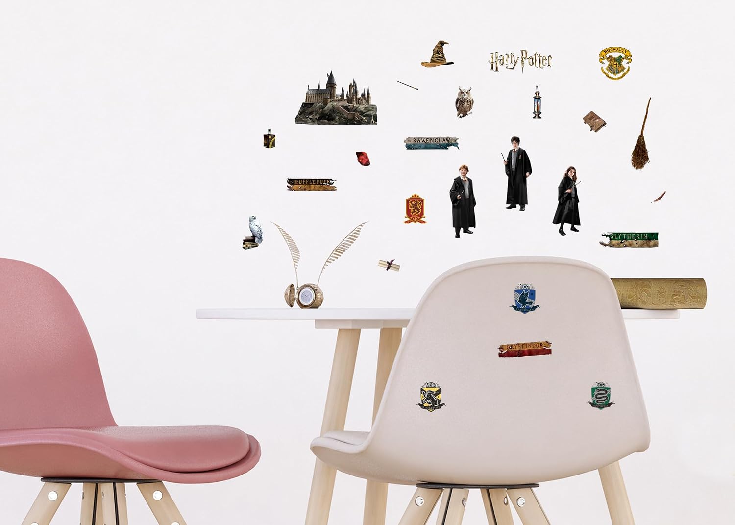Thumbnail 2 de AG Design ADKS 3838-417 muursticker Harry Potter Hogwarts, 30 x 30 cm