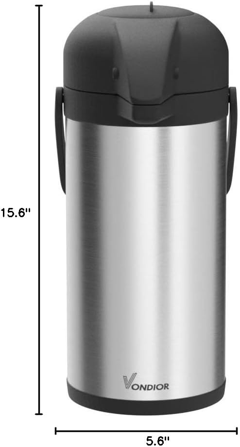 Thumbnail 6 de 102oz/3L Airpot Coffee Dispenser Thermal Carafe