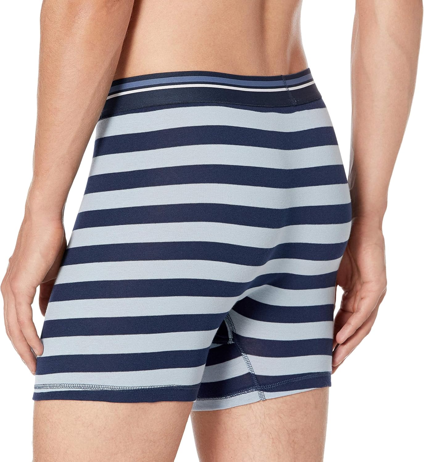 Thumbnail 2 de Amazon Essentials Herren Boxershorts aus Baumwolle, atmungsaktiv, 5er-Pack – ohne Etikett, Slim Fit