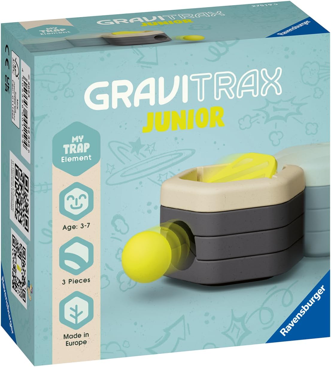 Detalle de Ravensburger Gravitrax Junior – Élément My Trapdoor (27519)
