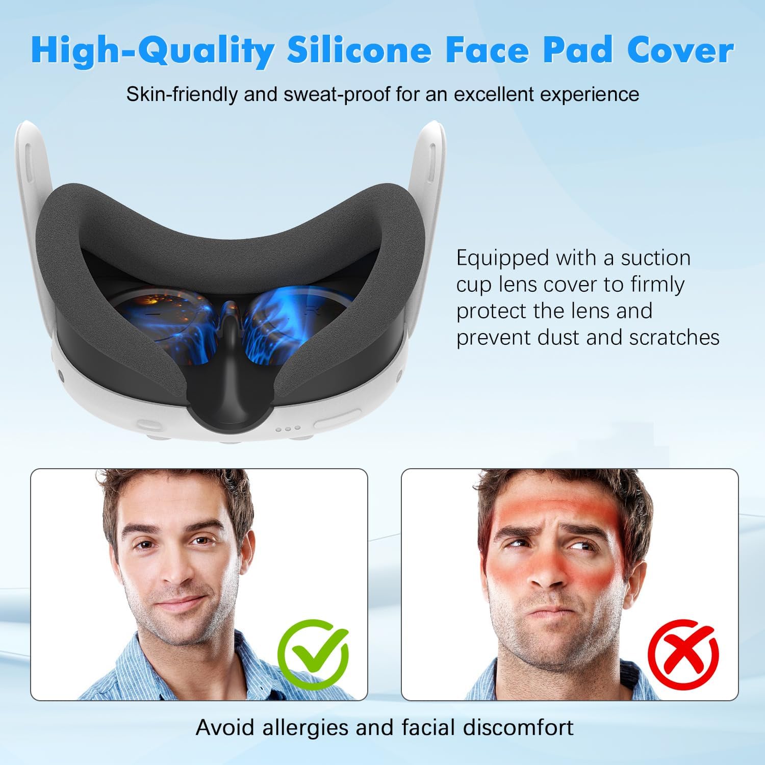 Thumbnail 2 de Tyasoleil VR Silicone Case for Quest 3S