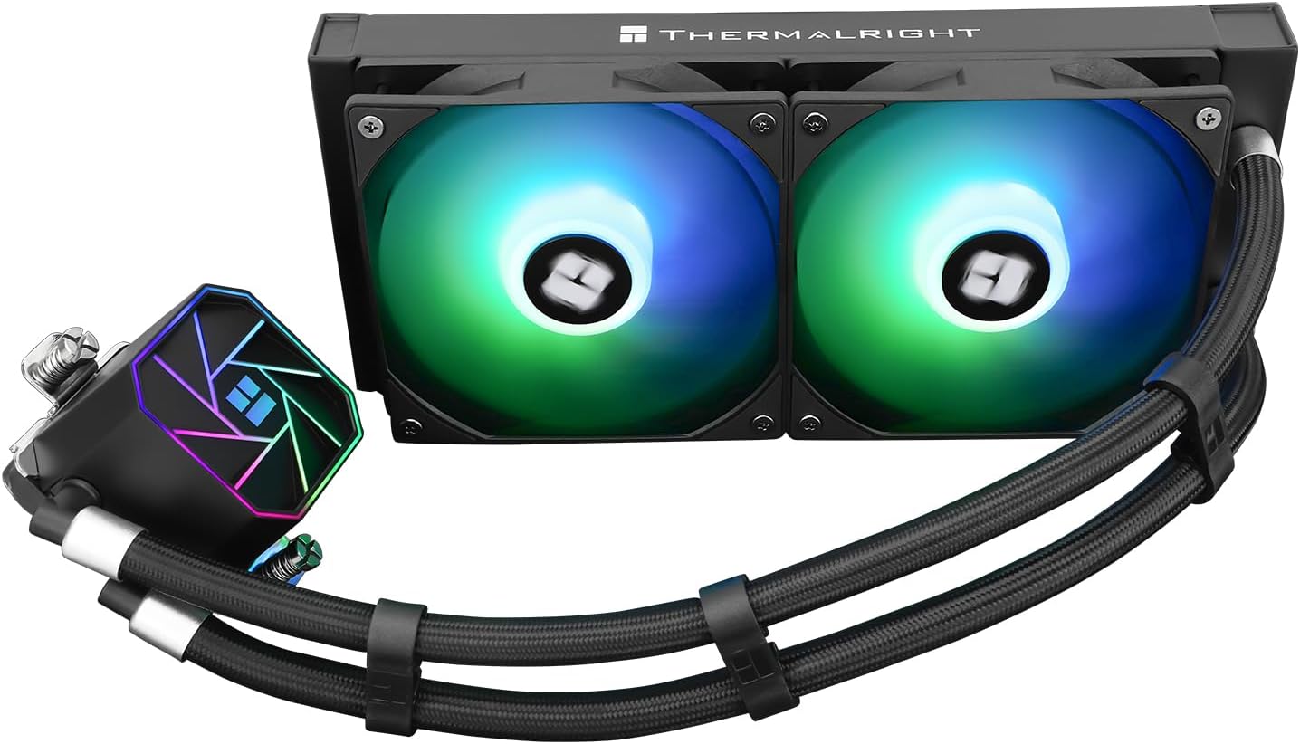 Detalle de Thermalright AQUA ELITE 240 V3 a liquido CPU