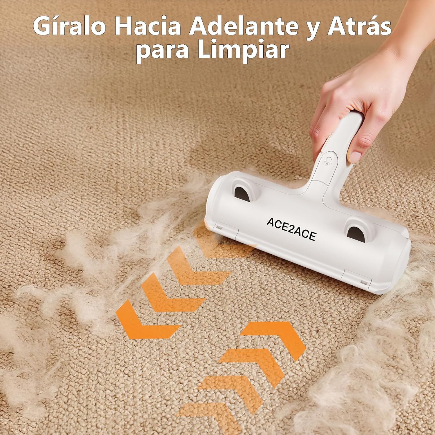 Detalle de ACE2ACE Quitapelos para mascotas 1 unidad