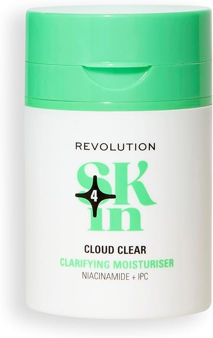 Detalle de Revolution SKin Cloudy Clear Hidratante Facial Vegano 🌿 50ml