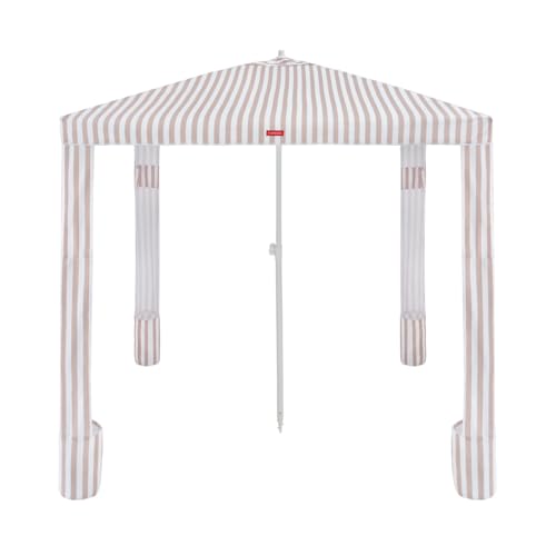 Detalle de Flamingueo Carpa Playa Beach Tent: refugio plegable UPF 50+ para playa, jardín y piscina