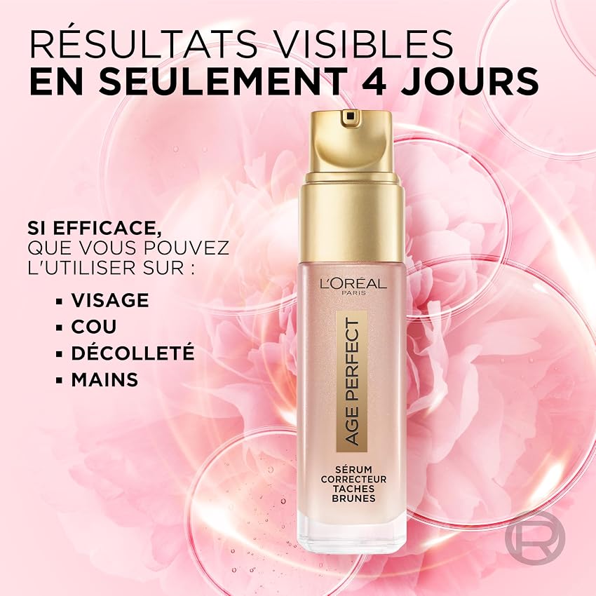 Detalle de L'Oréal Paris Age Perfect Golden Age Sérum Correcteur Taches Brunes 30ml ⚙