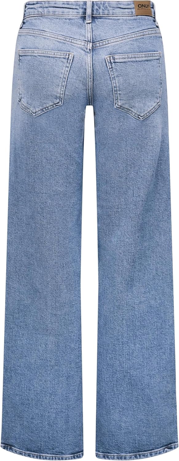 Thumbnail 2 de ONLY Female Jeans mit weitem Bein ONLJUICY Hohe Taille – Lockere Silhouette
