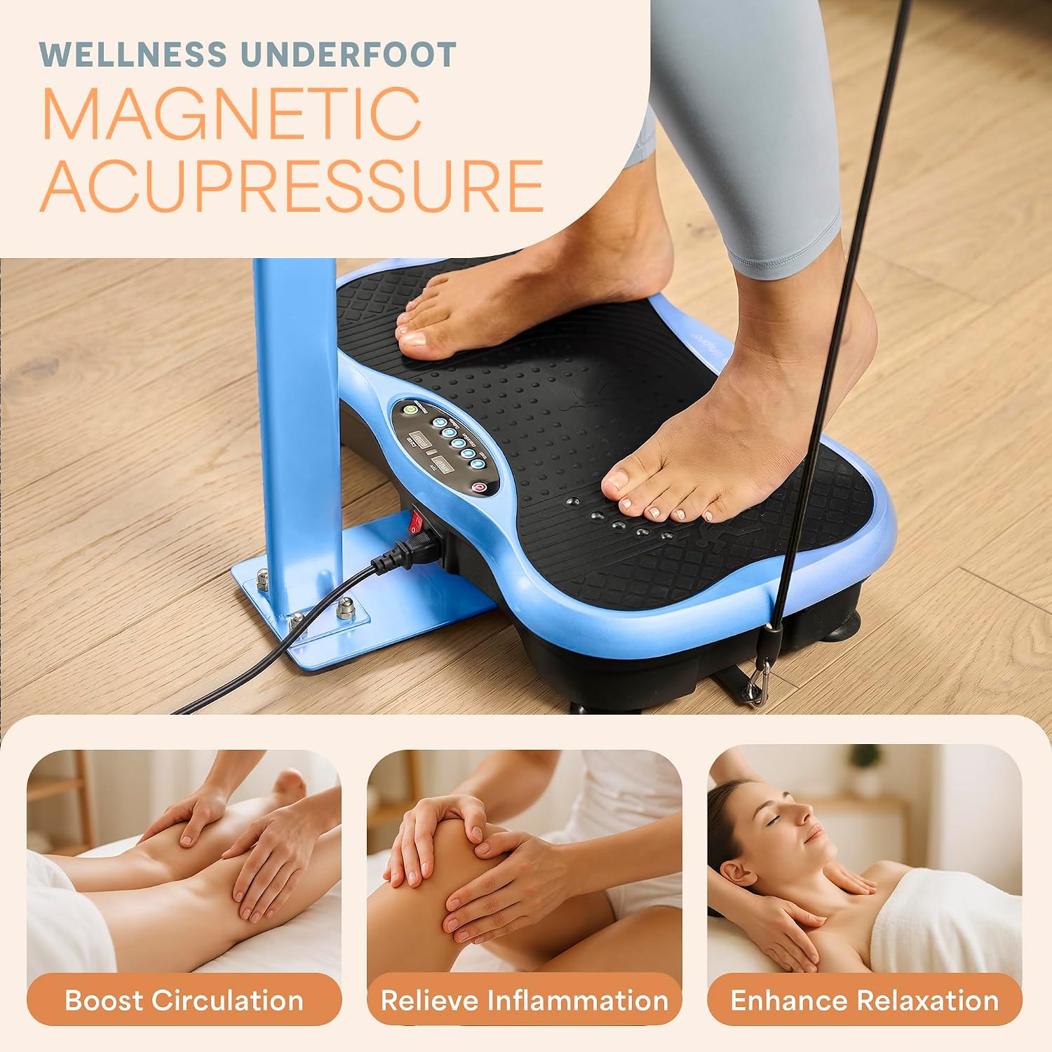 Detalle de LifePro TrimLite Vibration Plate 99 Levels ๐