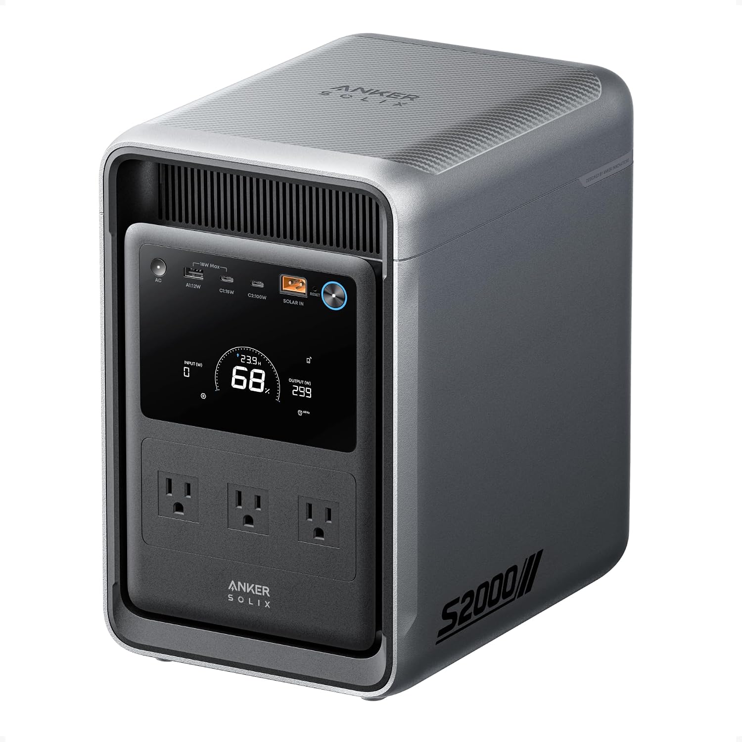Detalle de Anker portable power station S2000