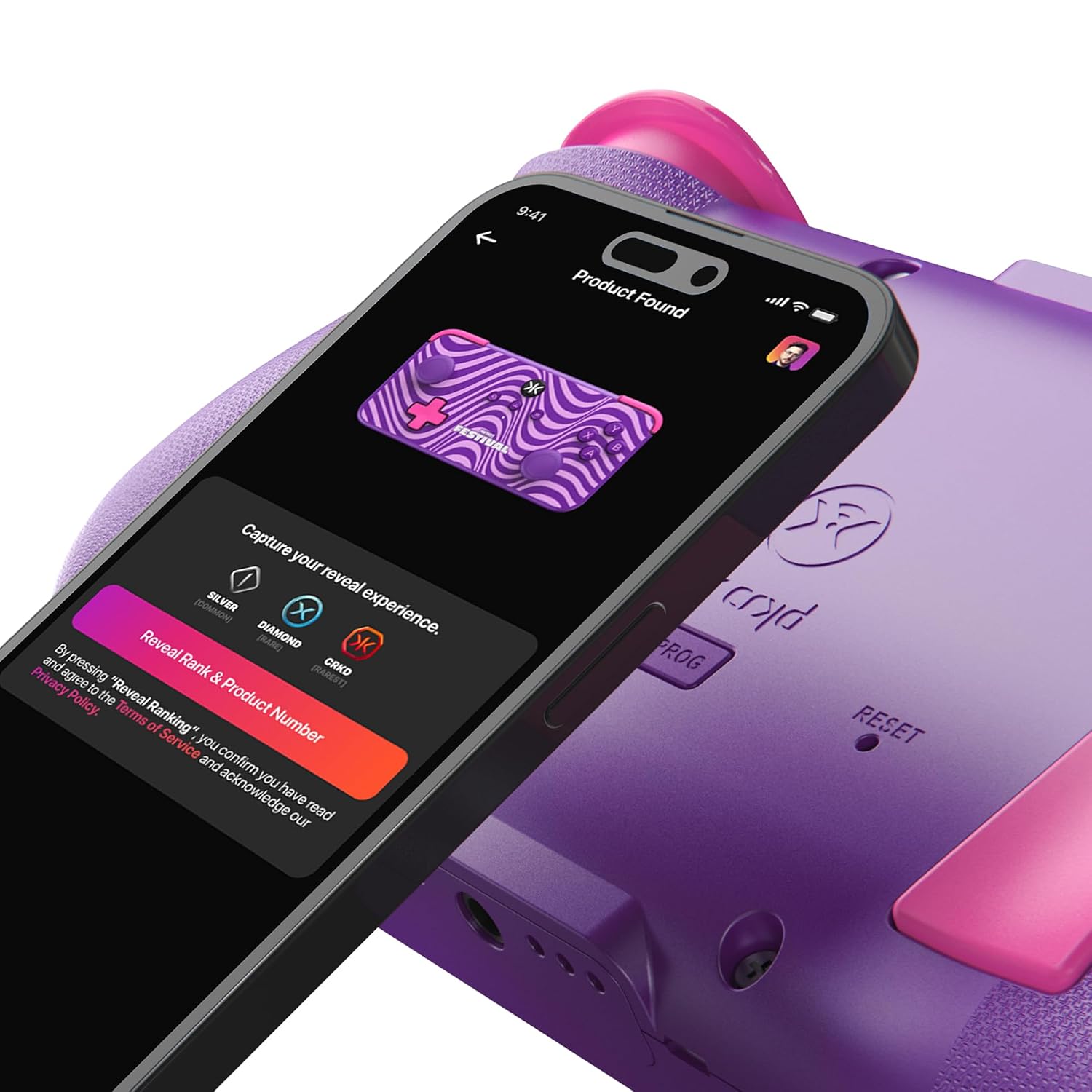 Thumbnail 6 de CRKD NEO S Controller Purple Wave for Switch