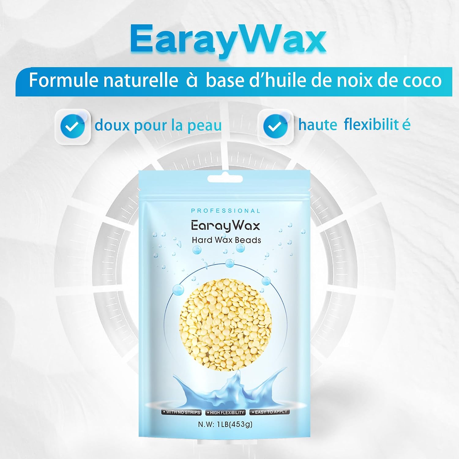 Thumbnail 1 de Perles de cire dure 453 g pour épilation
