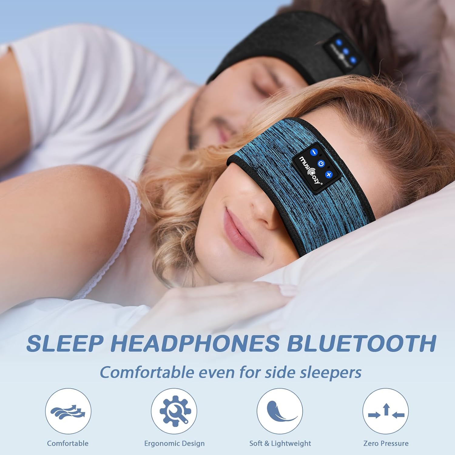 Thumbnail 2 de MUSICOZY Sleep Headphones 16H playtime