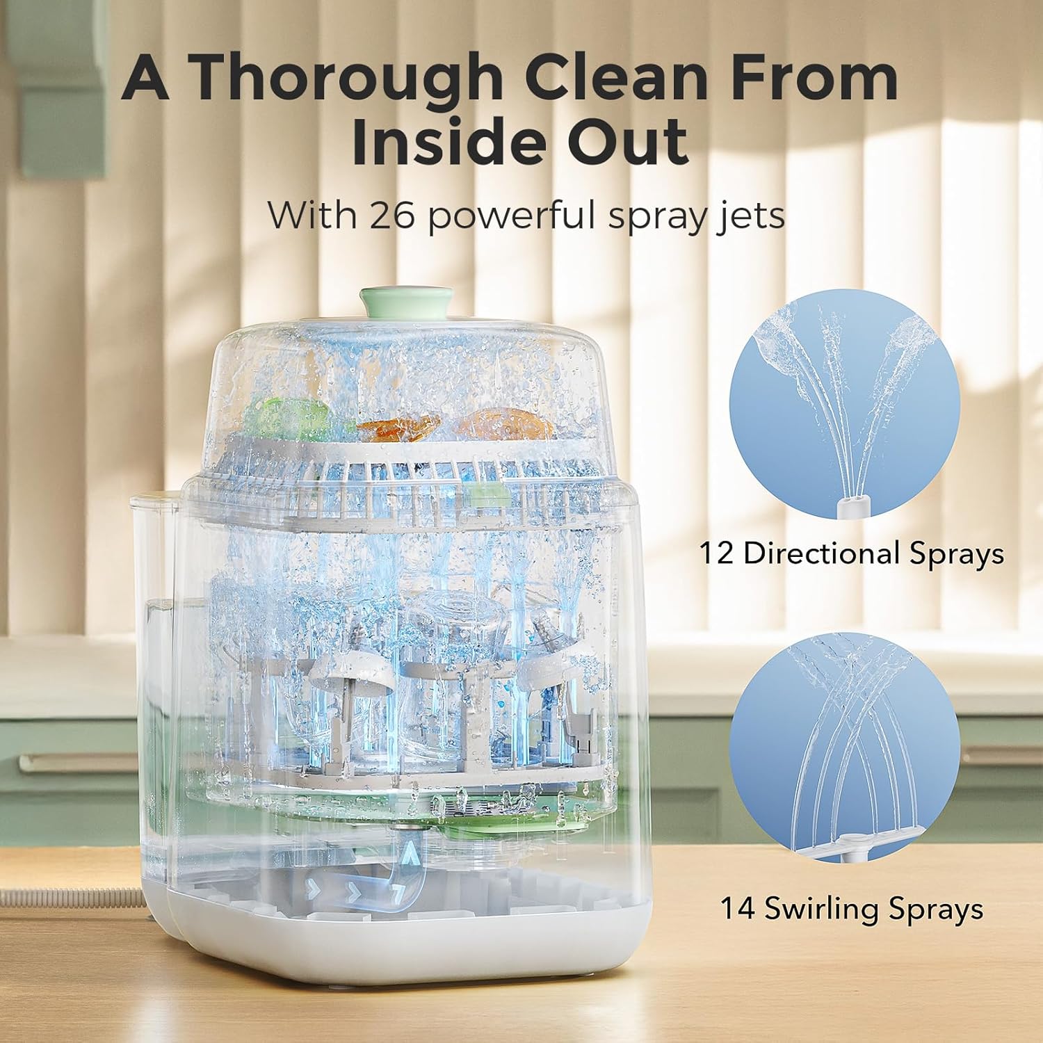 Detalle de Momcozy KleanPal Pro baby bottle washer 1 unit