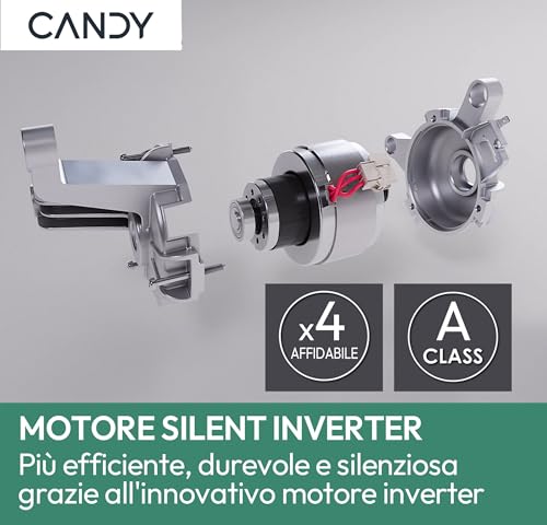 Detalle de Candy ProWash 300 Lavatrice Slim 7 Kg – Classe A-15%, 1200 Giri, Bianca
