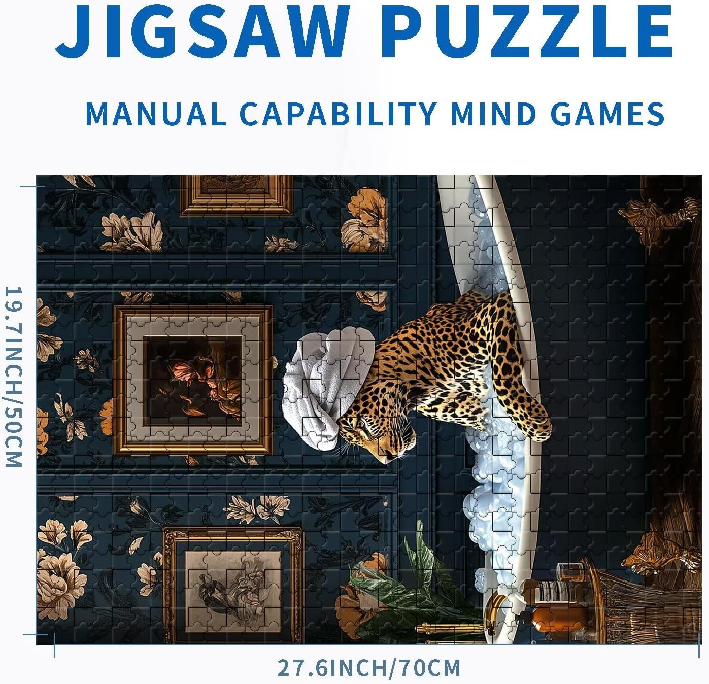 Detalle de Leopard Jigsaw Puzzle, 1,000 Pieces