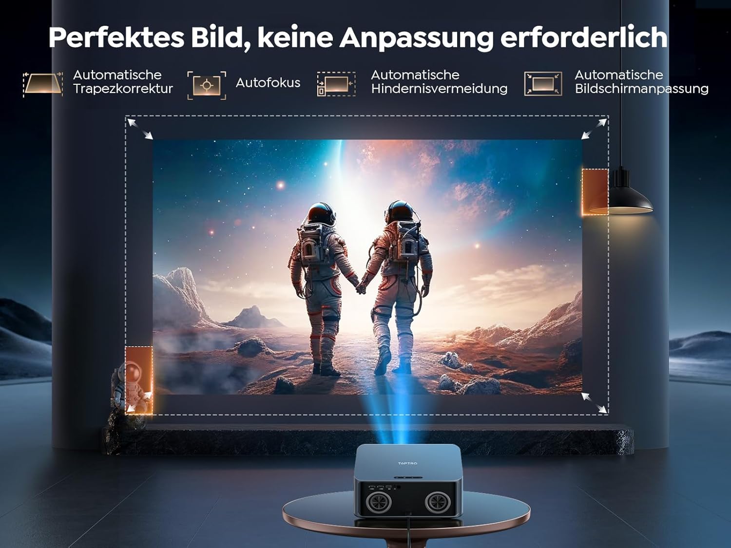 Detalle de Beamer Toptro 1200 ANSI 4K