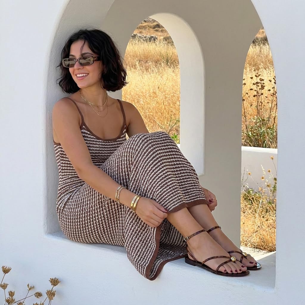 Detalle de CUSHIONAIRE Vita Jelly Sandals for Women