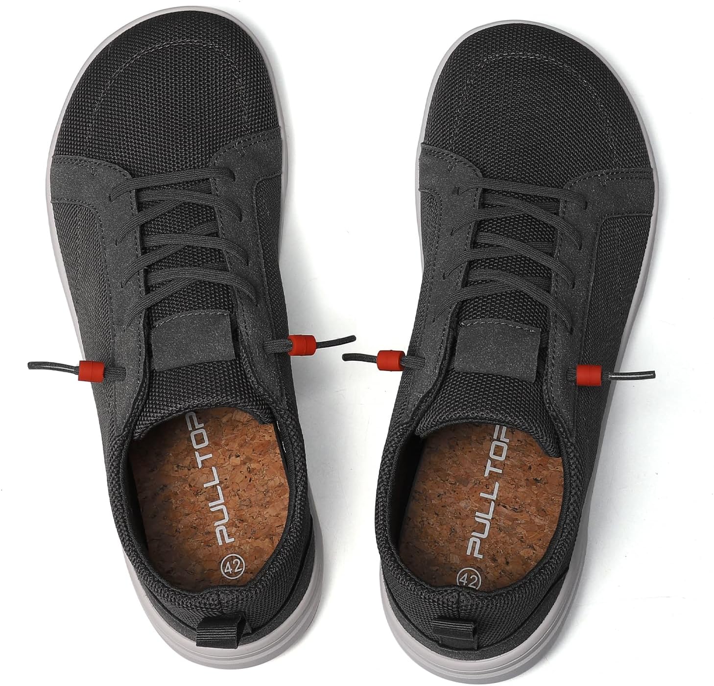 Thumbnail 1 de Men’s Barefoot Wide Toe Box Minimalist Shoes with Zero Drop Slip-On Sole Support