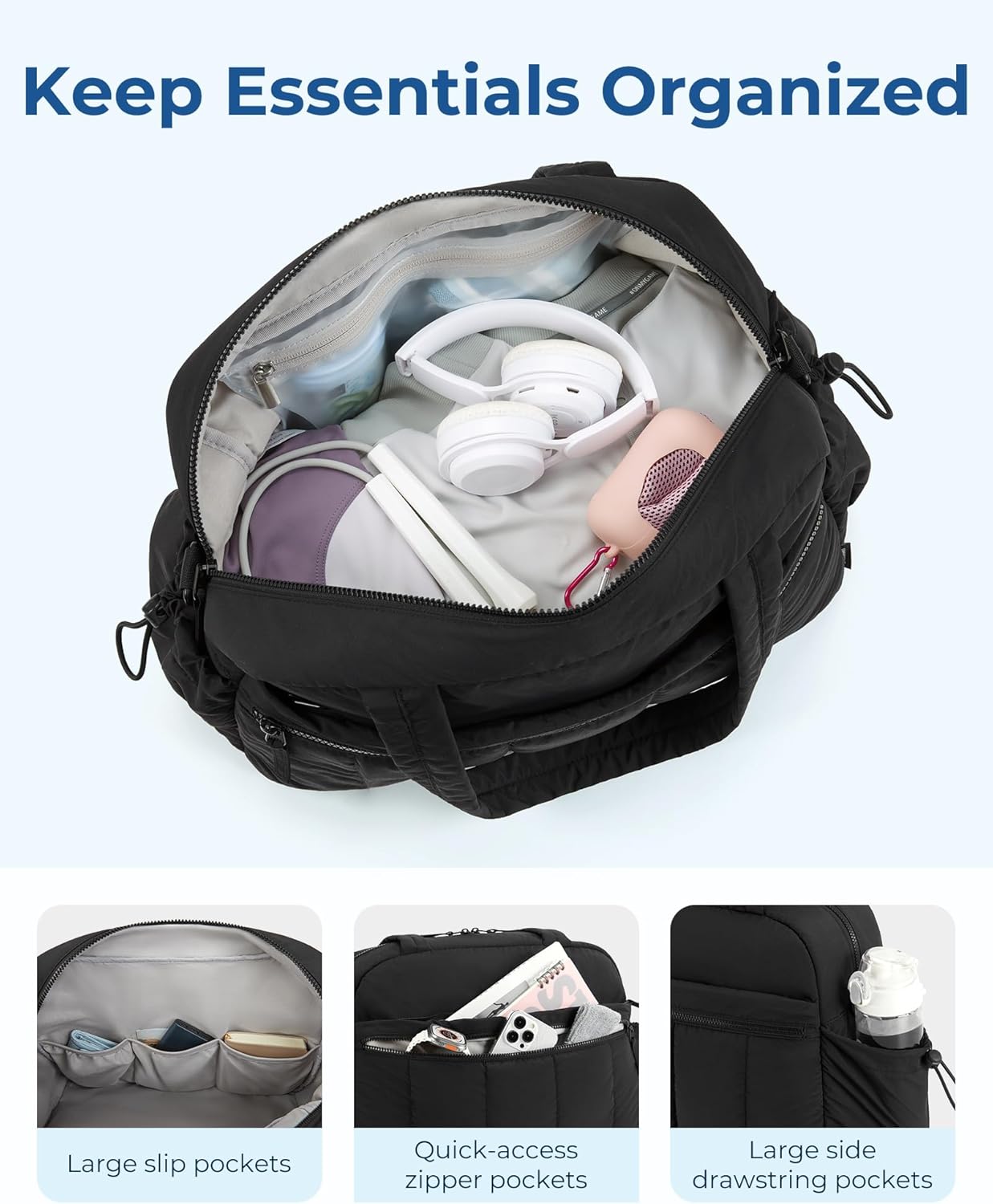 Thumbnail 4 de BAGSMART gym bag 24L with wet pocket