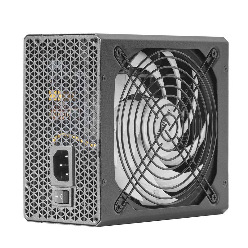 Detalle 2 de Tacens RADIX ECO X 750W: Fuente ATX 750W con eficiencia 87% y seguridad avanzada
