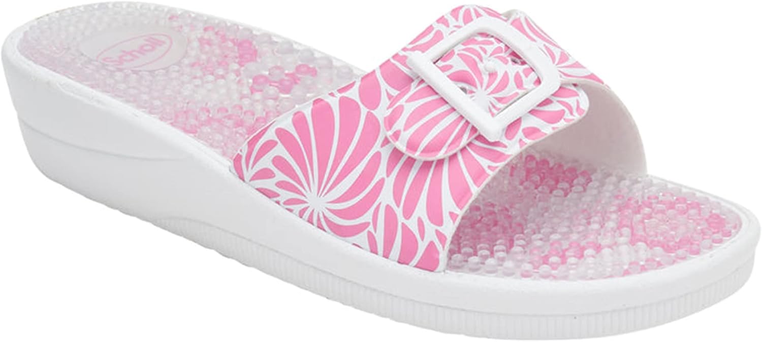 Detalle de Scholl New Massage SandaliDonna: comfortevole relax con suola massaggiante e cinturino regolabile