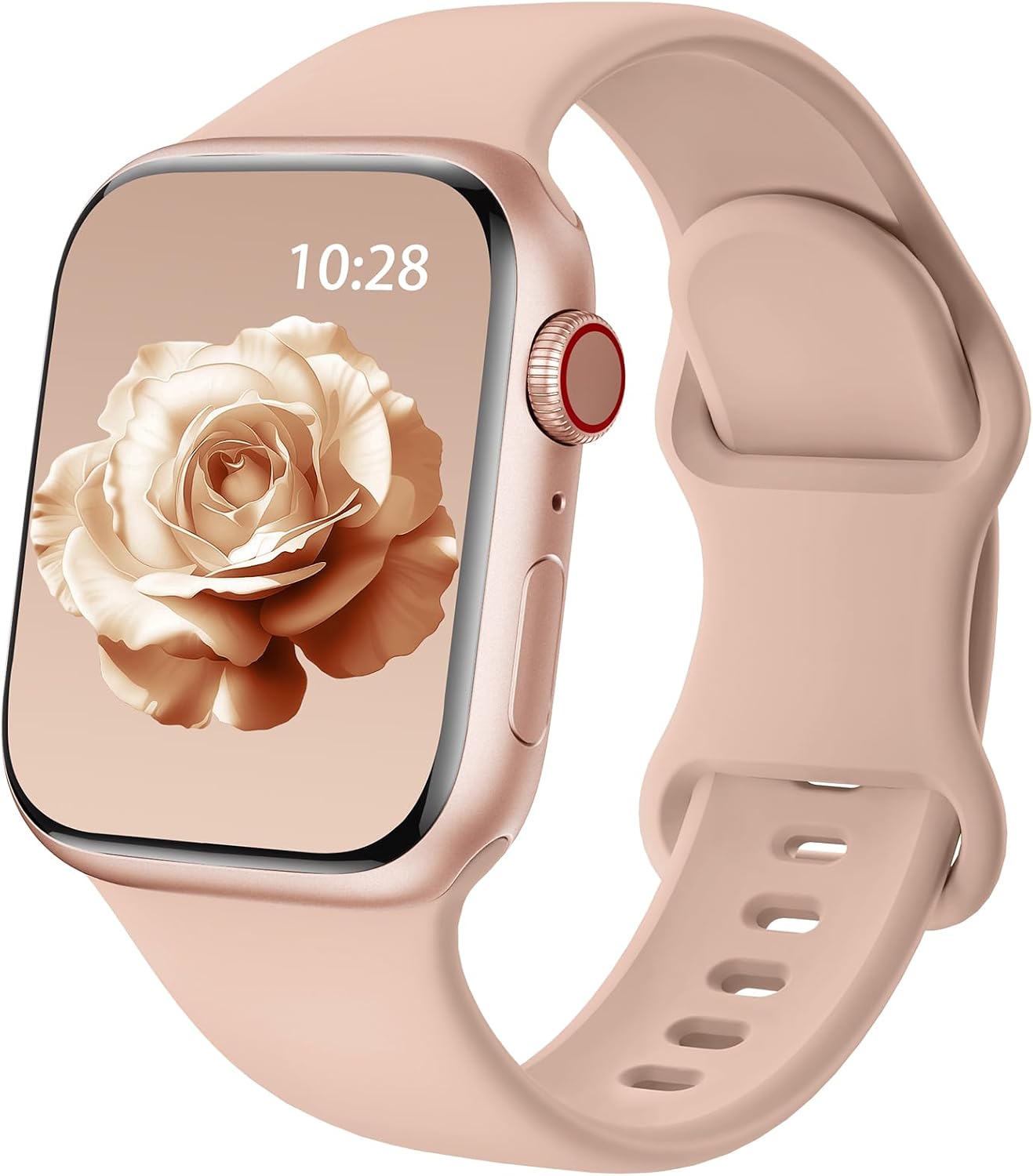 Detalle de Silicone strap for Apple Watch 44 mm