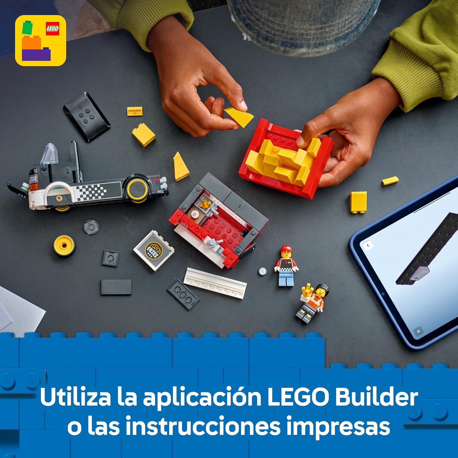 Thumbnail 5 de LEGO City Camión de Patatas Fritas