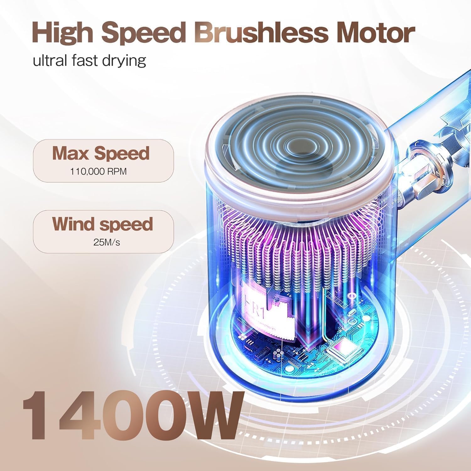 Thumbnail 4 de Labiim Hair Dryer, Ionic, 1 Nozzle