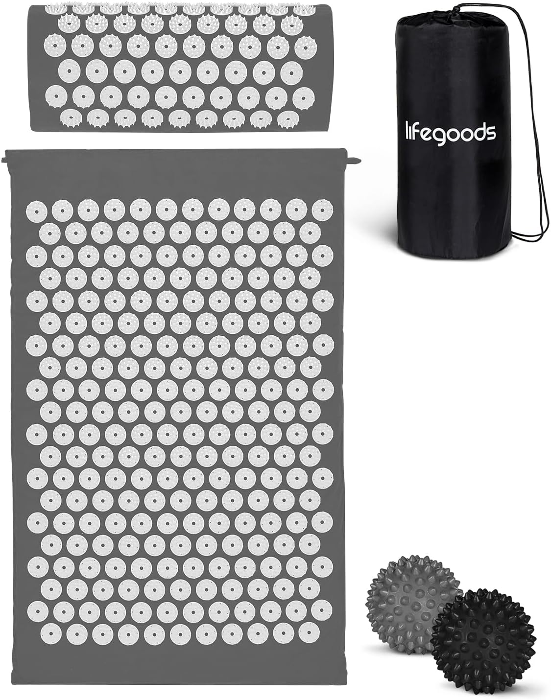 Detalle de LifeGoods Akupressurmatte 8181 Punkte đ§â