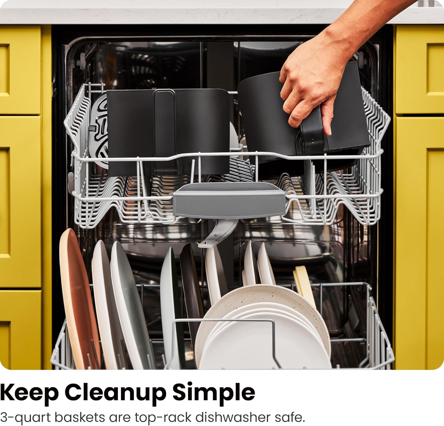 Thumbnail 1 de Chefman Dual Basket Air Fryer 6 Quart