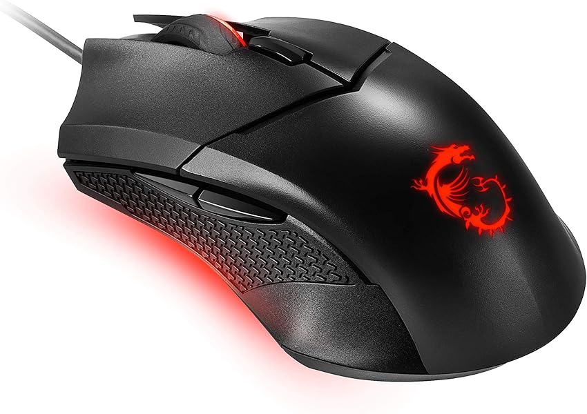 Thumbnail 2 de MSI Clutch GM08 - Ratón Gamer LED Rojo