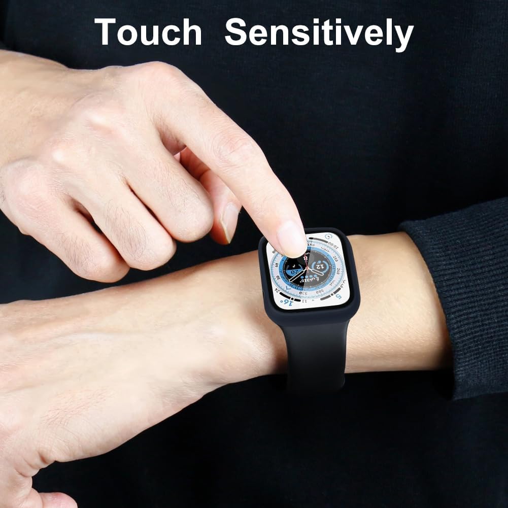 Thumbnail 6 de OFFCUP Case with Screen Protector for Apple Watch Series 9/Series 8 (41mm) – 2 Pack with Built-in 9H Glass