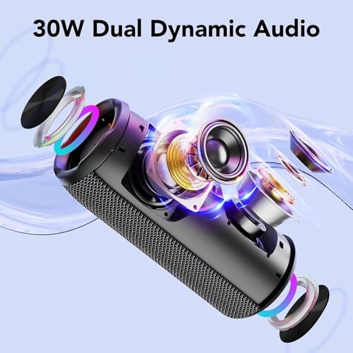 Thumbnail 1 de taopodo Enceinte Portable Bluetooth 5.4, 30 W, IPX7