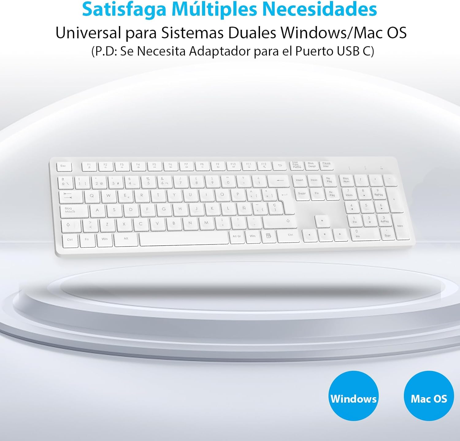 Thumbnail 6 de LeadsaiL K786 teclado y ratón inalámbricos