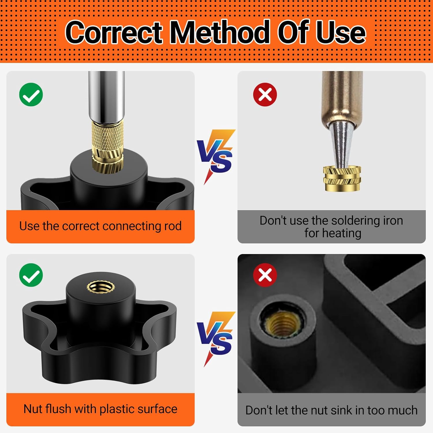 Thumbnail 4 de Preciva Gewindeeinsätze Lötspitzen Set 350tlg.