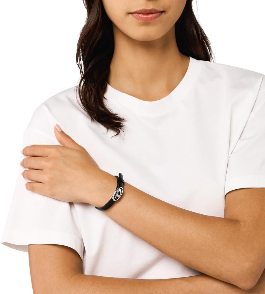 Detalle 2 de DIESEL Homme Bracelet cuir bouton
