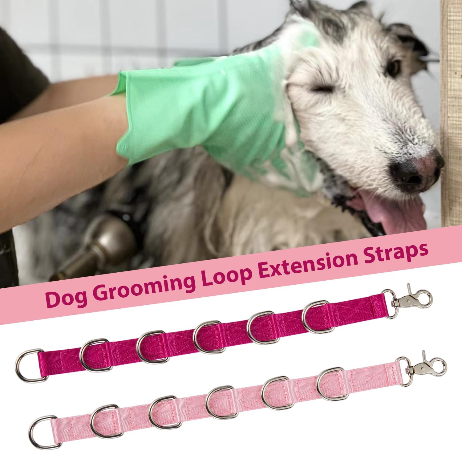 Thumbnail 5 de Dog grooming loop extension straps, nylon