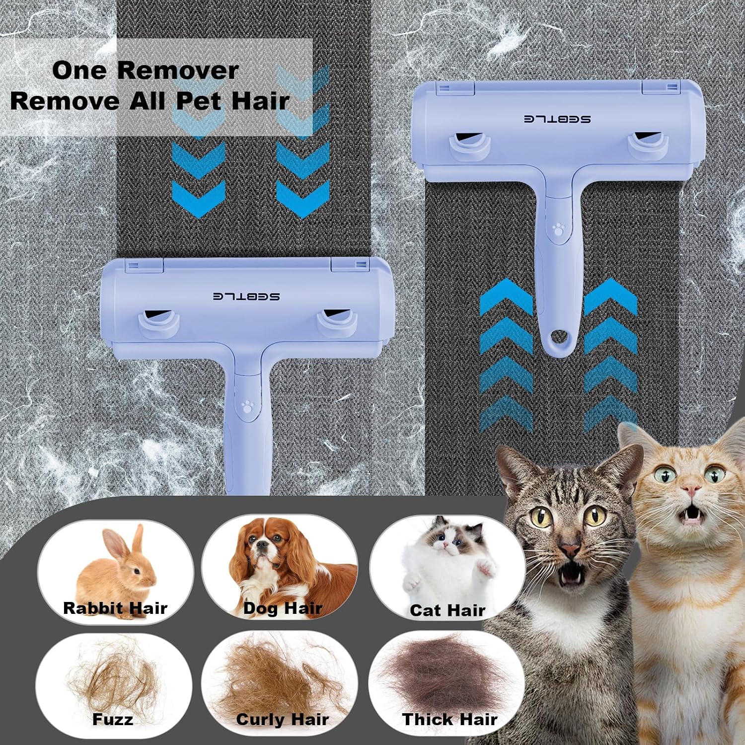 Thumbnail 4 de Sebtle Pet Hair Remover Roller