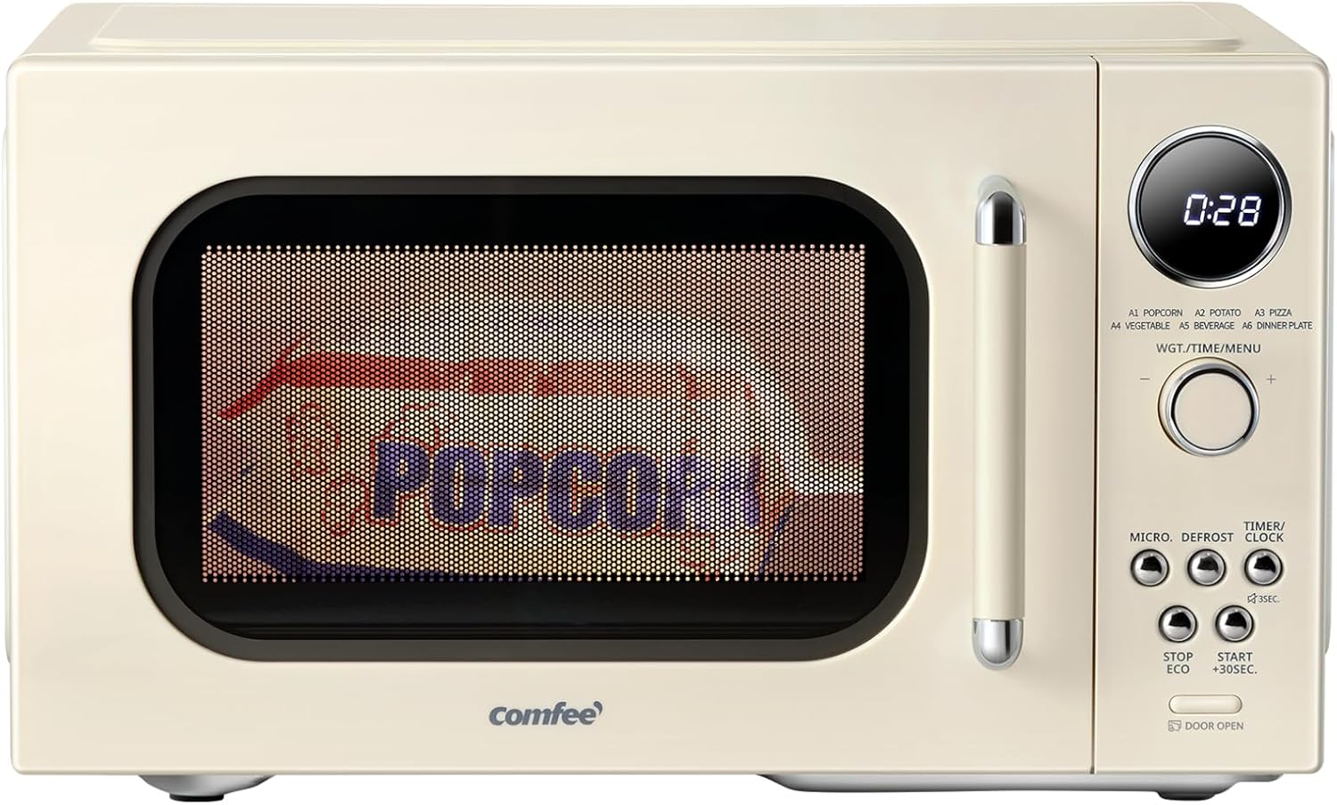 Detalle de COMFEE' CMO-MMP02AA 0.9 cu.ft Compact Microwave