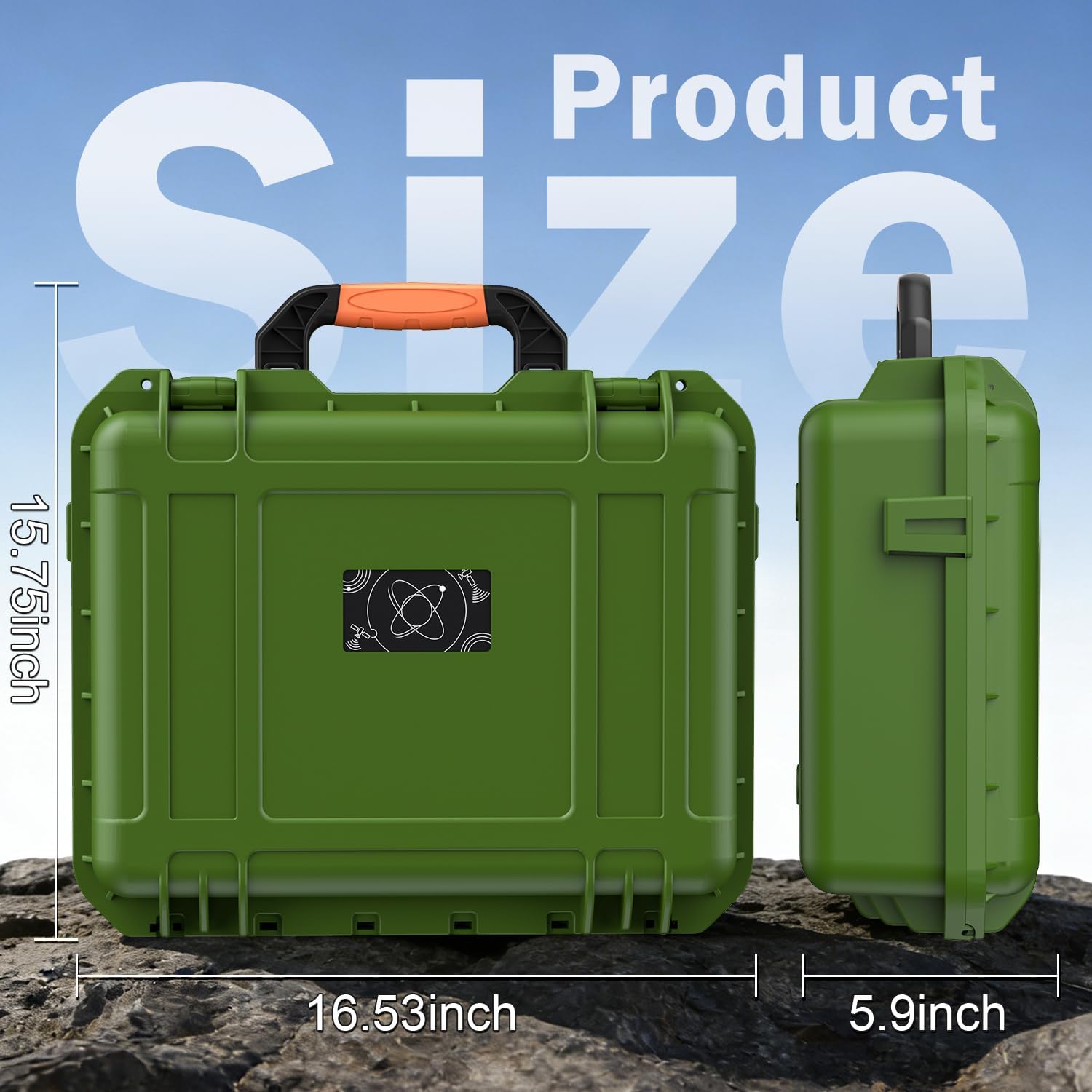 Thumbnail 6 de MONOJOY IP67 Waterproof Hard Carrying Case for Starlink Mini (Starlink Mini Case with Precision-Cut Foam)