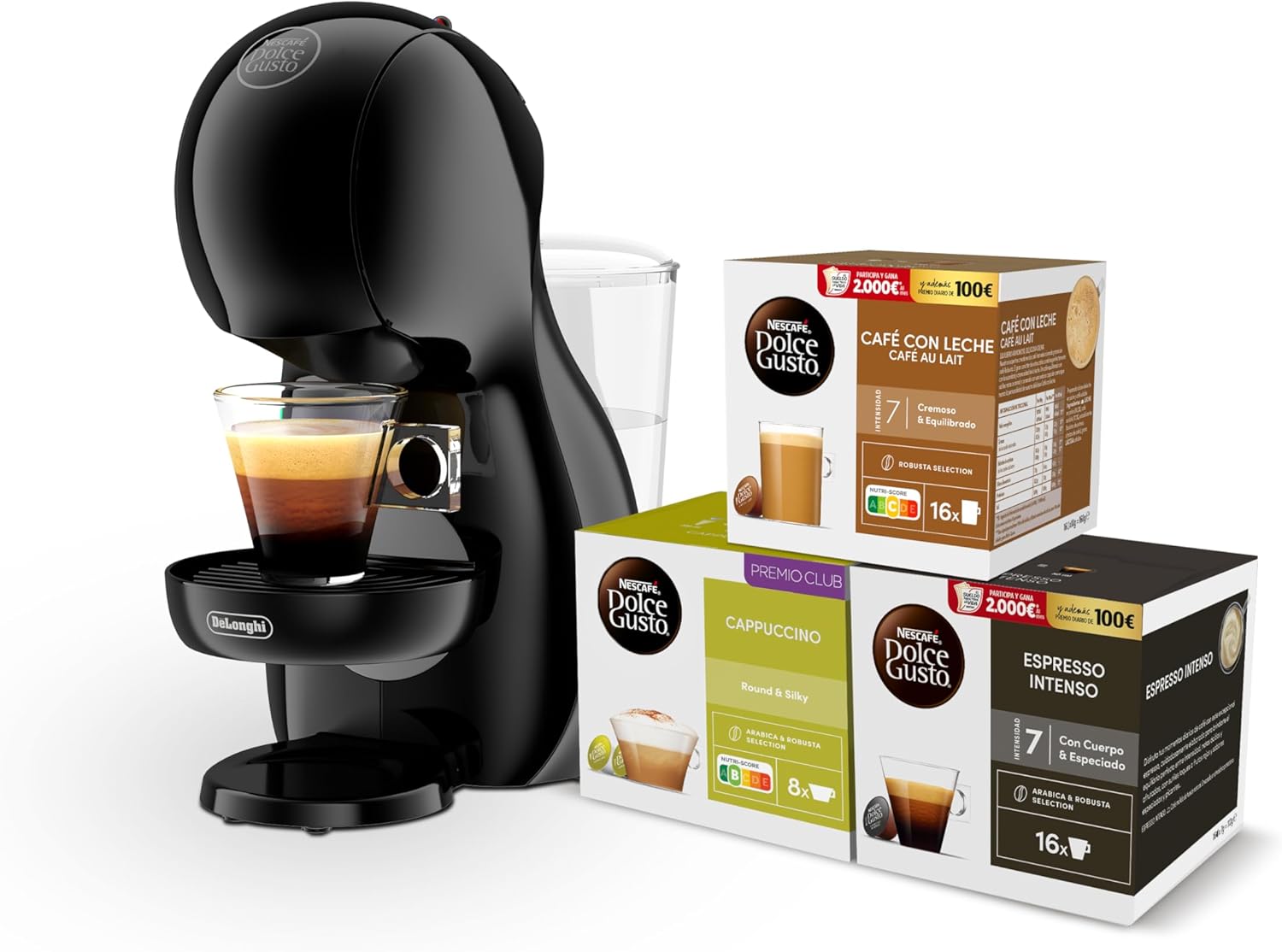 Thumbnail 1 de De’Longhi Nescafé Dolce Gusto Piccolo XS EDG210.B 15 bares